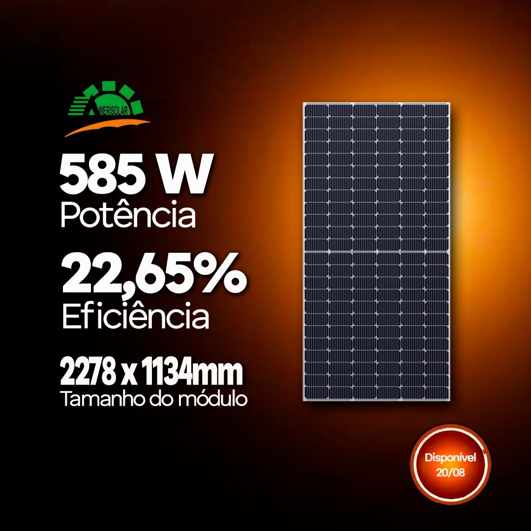 SUNOVA 585 W SS-585-66MDH-G13(T) FRAME COMPOSITO - Maxsul